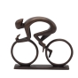 Bronzeskulptur "Radfahrer"