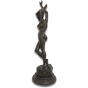 Bronzeskulptur "Stehender Frauenakt Bella" von Aldo Vitaleh