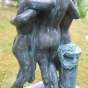 Bronzeskulptur "Die drei Grazien" nach Antonio Canova