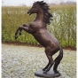 steigendes pferd bronze