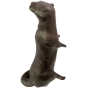 Bronzeskulptur "Otter" als Wasserspeier