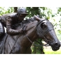 pferd Jockey bronze