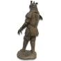 Bronzeskulptur "Japanischer Shogun"