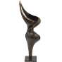 Bronzeskulptur "Das Gebet" - abstrakt