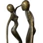 Bronzefigur "Tanzendes Liebespaar in Harmonie"