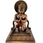 Bronzeskulptur "Hanuman, loyaler Affengott"
