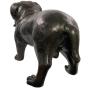 Bronzeskulptur "Hund - Englische Bulldogge"