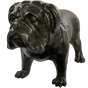 Bronzeskulptur "Hund - Englische Bulldogge"