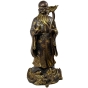 Bronzeskulpturen "Fu, Lu und Shou - Chinesische Hausgötter des Glücks"