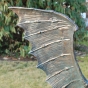 Bronzeskulptur "Drachenvogel Saphira" als Wasserspeier