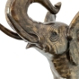 Messingskulptur "Afrikanischer Elefant"