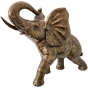 Messingskulptur "Afrikanischer Elefant"