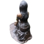 Bronzeskulptur "Linda sitzt in der Sonne"