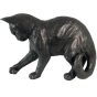 Bronzeskulptur "Kleine spielende Katze"