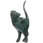Moderne Katze aus Bronze 