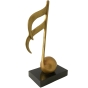 Bronzeskulptur "16tel-Note"
