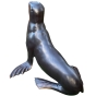 Bronzeskulptur - Robbe "Antje"
