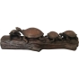 Bronzeskulptur "Schildkröten-Familie"