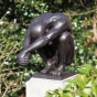 Bronzeskulptur "Schwimmer Roland"