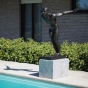 Bronzefigur "Schwimmer David