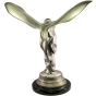 Rückansicht der Bronzefigur "Spirit of Ecstasy - Emily"