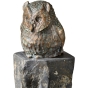Edition Strassacker Bronzeskulptur "Eule" von Martin Schliessler