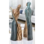 Beispielansicht der Bronzeskulptur "Familie"