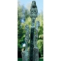 Nahansicht der Bronzeskulptur "Garten"