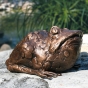 Edition Strassacker Bronzeskulptur "Kröte"