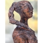 Beispielansicht der Bronzeskulptur "Melu-Tina Primadonna"