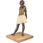 Frontansicht der Bronzeskulptur "Vierzehnjährige Tänzerin"