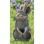 Edition Strassacker Bronzeskulptur "Kaninchen im 4er-Set"