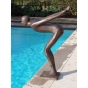 Bronzeskulptur Stehender Schwimmer Frederic