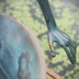 Bronzefigur Hand