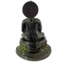 Sitzender Buddha Amoghasiddhi aus Messing - 40cm
