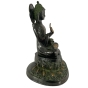Sitzender Buddha Amoghasiddhi aus Messing - 40cm