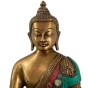 Medizin Buddha aus Messing - Einzelstück - 33,5cm