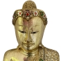 Sitzender Buddha - Holz - 62cm