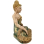 Sitzender Buddha aus Holz - 51cm - Einzelstück