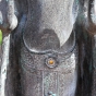 Abhaya-Mudra Buddhafigur - Holz - 184cm