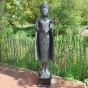 Abhaya-Mudra Buddhafigur - Holz - 184cm