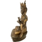 Sitzender Buddha aus Messing - 64cm - Einzelstück