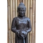 Stehender Buddha mit Gefäß als Wasserspiel, 120cm