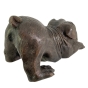 Bronzeskulptur "Hund - Englische Bulldogge"