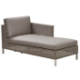 Cane-line Connect Chaiselongue, links