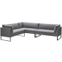 Cane-line Flex 2-Sitzer Sofa, rechts