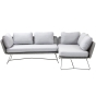 Cane-line Horizon 2-Sitzer Modulsofa rechts inkl. Kissen