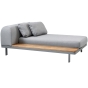 Cane-line Space 2-Sitzer Sofa inkl. Kissen