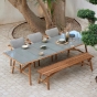 Cane-line Sticks Dining Esstisch, Teak, 280x100cm