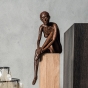 Bronzeskulptur "Danzatrice" von Raffaella Benetti